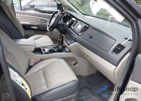 2016 Kia Sedona Ex из США, поврежденный, VIN KNDMC5C11G6100562